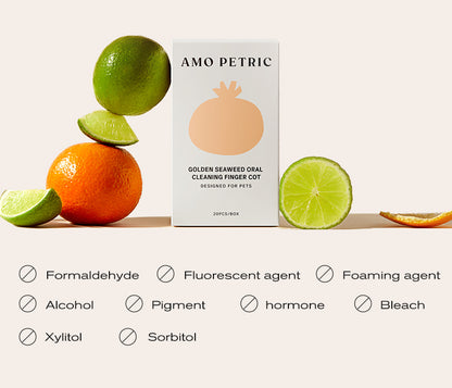 Amo Petric Golden Seaweed Oral Cleaning Finger Cot