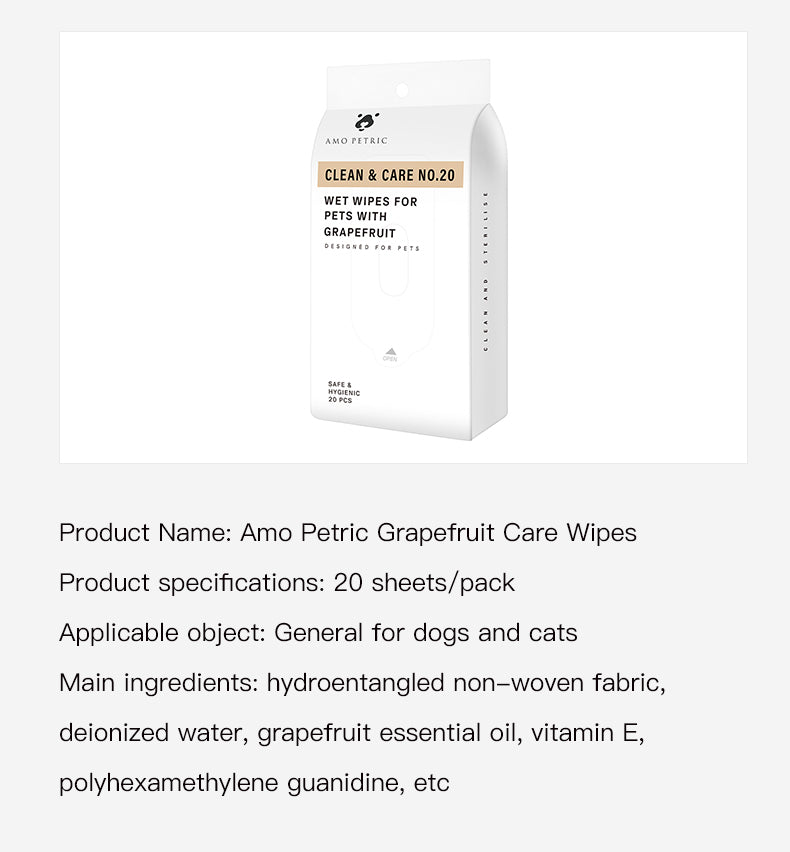 Amo Petric Artist Collection Care Wipes